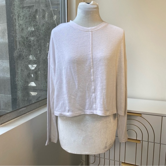 7 Piece Basics Bundle Soft Neutrals Elevated Essentials Longsleeves, XS / S Mix - Picture 9 of 16